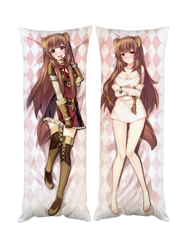 Подушка дакимакура Восхождение Героя Щита Рафталия декоративная ростовая для обнимания 50x170 см (1834021202)