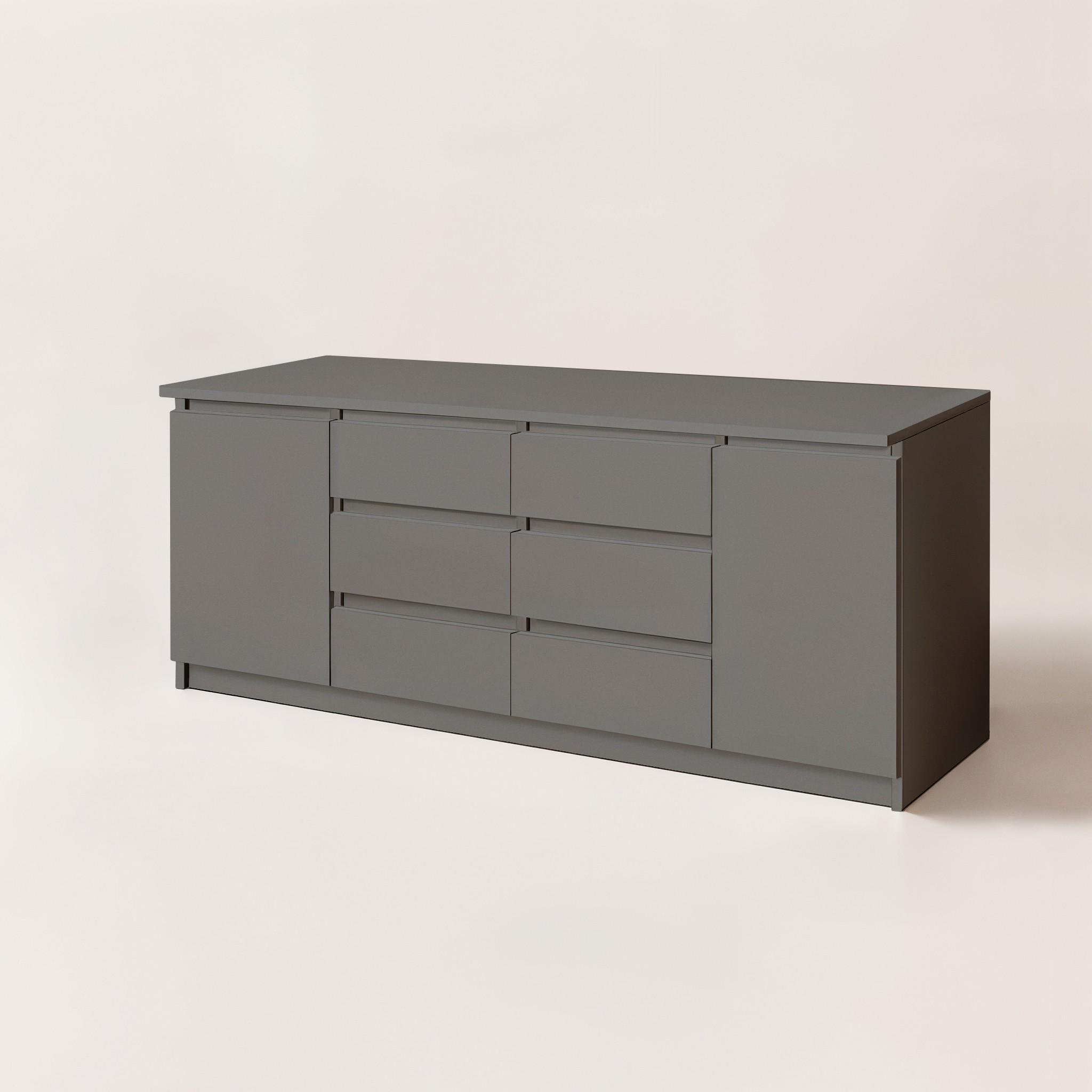 Комод Kraft 1600х345х750 мм Антрацит - фото 2