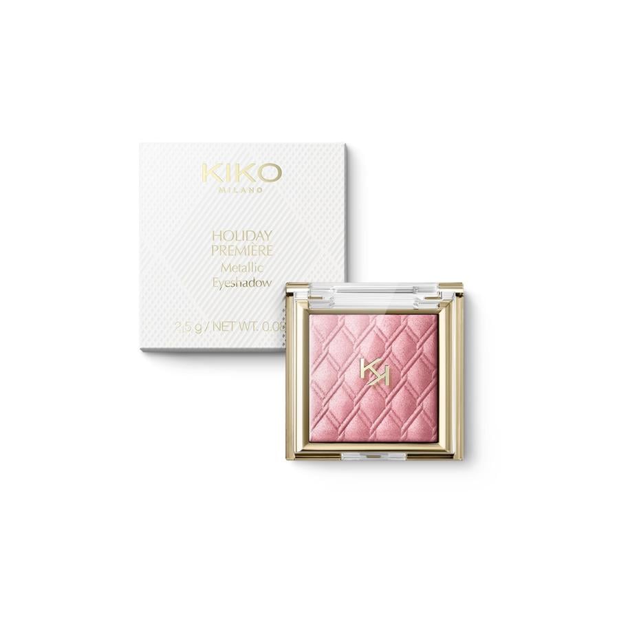 Тіні для повік Kiko Milano Holiday Première Metallic Eyeshadow 02 Pink 2,5 г - фото 1