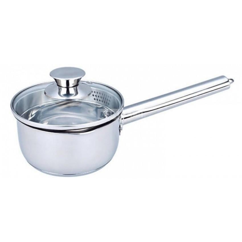 Ковш Maestro MR-3510-14S из нержавеющей стали с крышкой 1 л (1189096027) Ковш Maestro MR-3510-14S из нержавеющей стали с крышкой 1 л (1189096027)