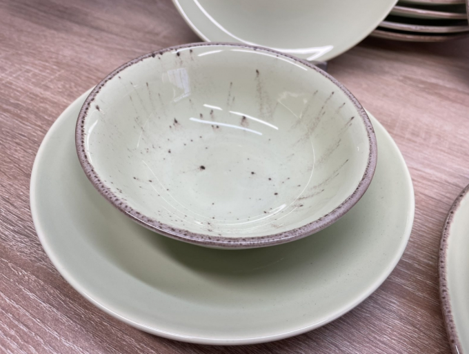 Столовый сервиз OMS TULU фарфор 6 персон 24 шт. Fistik (KL24-Fistik 2) - фото 6 Столовый сервиз OMS TULU фарфор 6 персон 24 шт. Fistik (KL24-Fistik 2) - фото 6