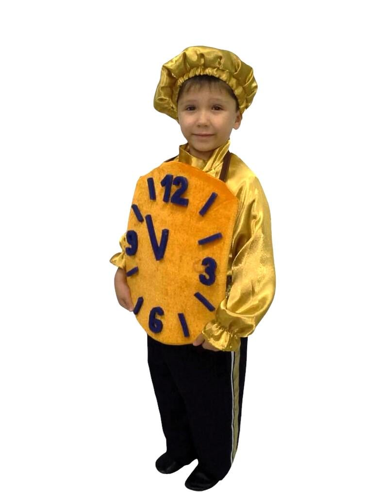 Карнавальный аксессуар к детскому костюму Часы (20316647) - фото 2 Карнавальный аксессуар к детскому костюму Часы (20316647) - фото 2