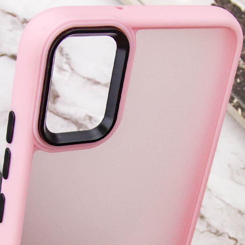 Протиударний чохол TPU+PC Lyon Frosted для Samsung Galaxy A05 Pink - фото 5