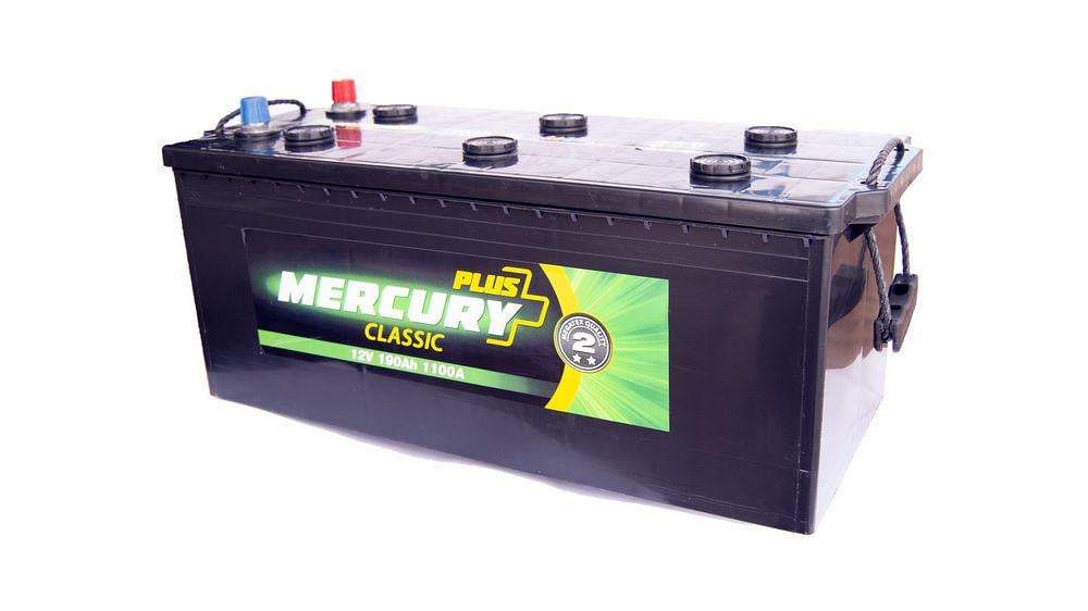 Аккумулятор автомобильный Mercury Classic Plus 1100 A EN 6СТ-190 Ah (47287)
