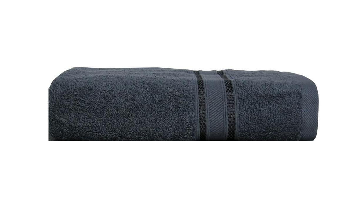 Полотенце Parisa D-100 70х140 см Темно-серый (24938671)