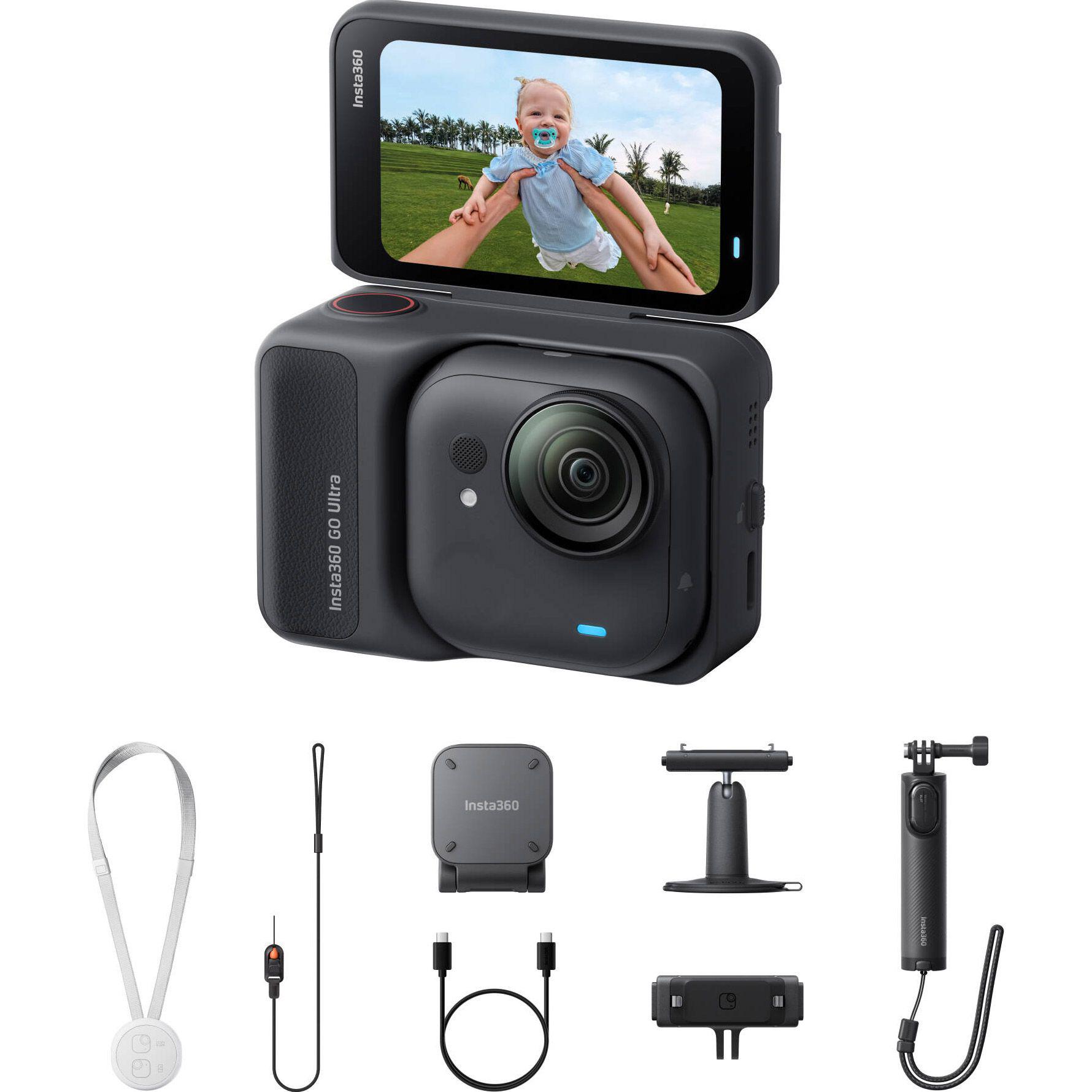 Экшн-камера Insta360 GO Ultra Creator Bundle Black - фото 2