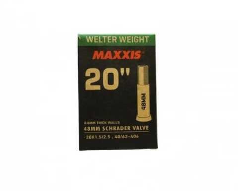 Камера Maххis Welter Weight 4 мм Schrader Valve AV 20х1,5-2,5