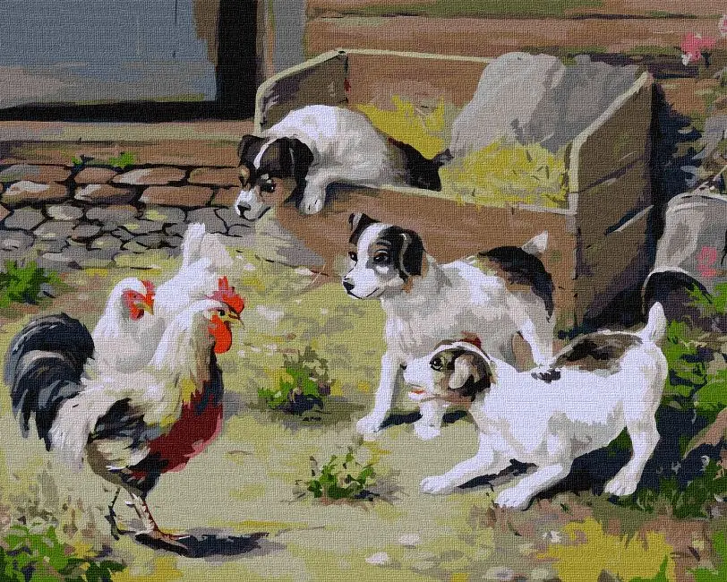 Картина по номерам Идейка Встреча 40x50 см (KH4342)