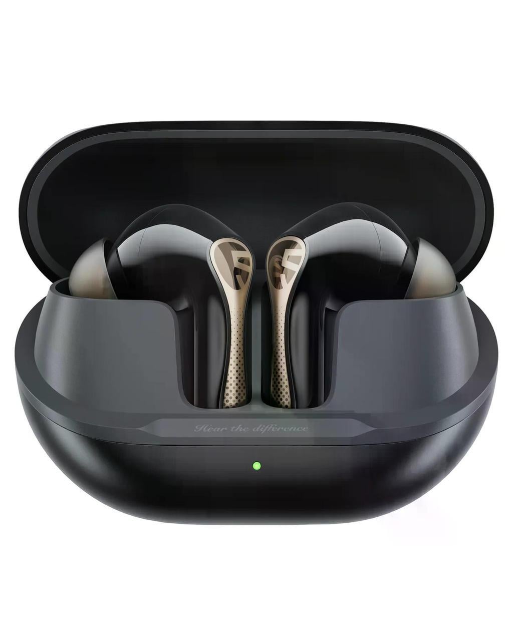 Наушники беспроводные Soundpeats Air5 Pro+ Plus TWS вакуумные AptX LDAC xMEMS AI ANC Черный (2872167971)