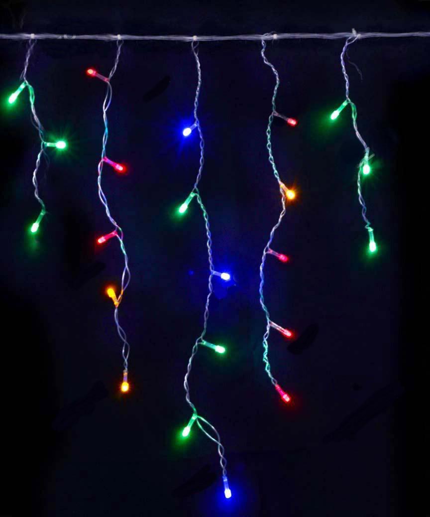 Гирлянда Бахрома 200 LED 5х0,5 м Разноцветный (00000004451)