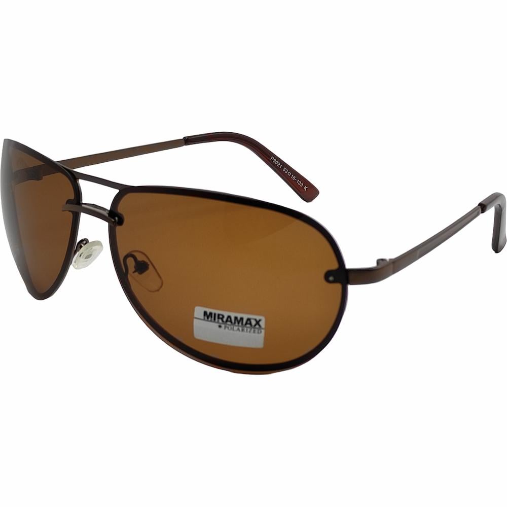 Солнцезащитные очки поляризованные Miramax Polarized 9021 Коричневый (46225)