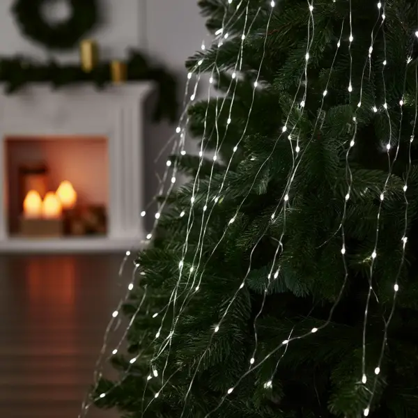 Гирлянда Конский хвост 600 LED 8 режимов работы 20 нитей 3 Белый (21-107-1733015W) Гирлянда Конский хвост 600 LED 8 режимов работы 20 нитей 3 Белый (21-107-1733015W)