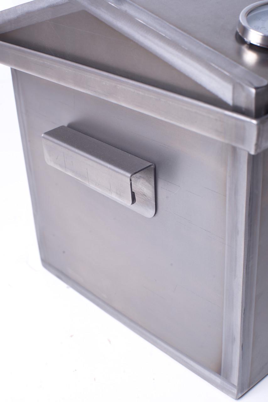 Коптильня з термометром Smoke House S 300х300х270 мм до 2 кг (2689474123) - фото 10 Коптильня з термометром Smoke House S 300х300х270 мм до 2 кг (2689474123) - фото 10