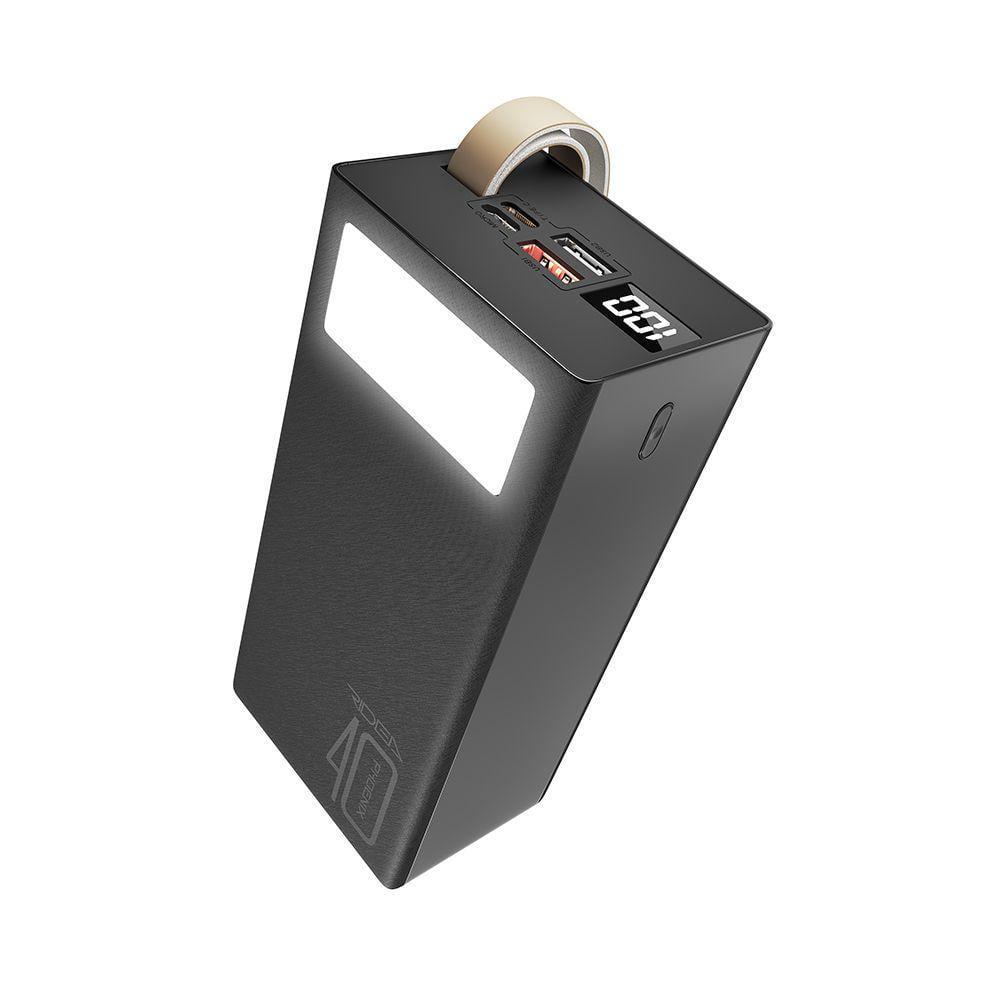 Универсальная мобильная батарея Ridea RP-D40L Phoenix40 10W digital display с лампой 40000 mAh (216-00033)