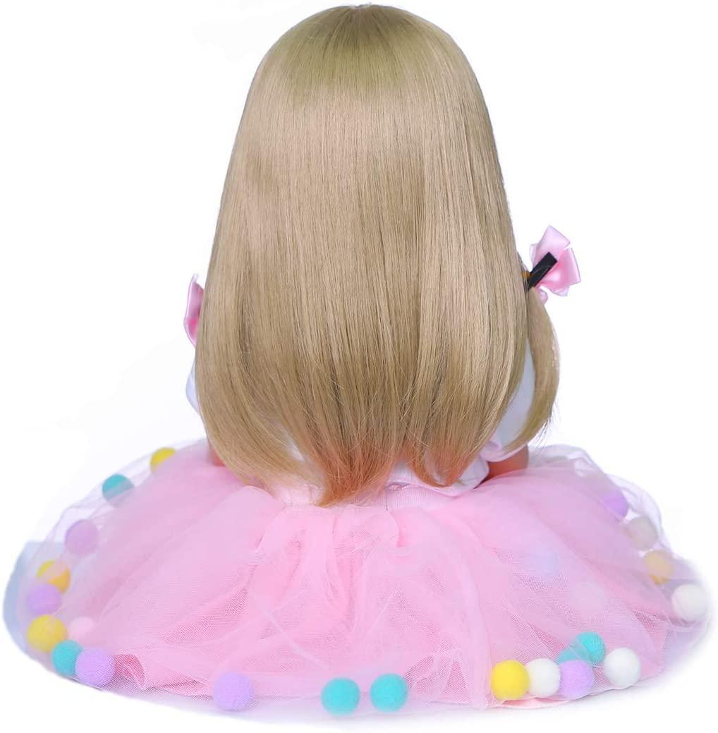 Кукла Reborn силиконовая девочка Единорожка 55 см (5599) - фото 5 Кукла Reborn силиконовая девочка Единорожка 55 см (5599) - фото 5