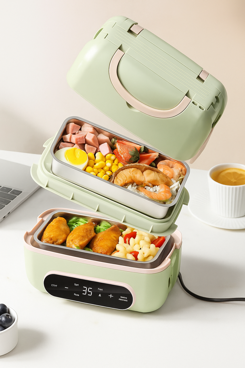 Ланчбокс-скороварка електрична SOUNSO A1 Smart Touch 1,2 л 200 Вт - фото 4 Ланчбокс-скороварка електрична SOUNSO A1 Smart Touch 1,2 л 200 Вт - фото 4