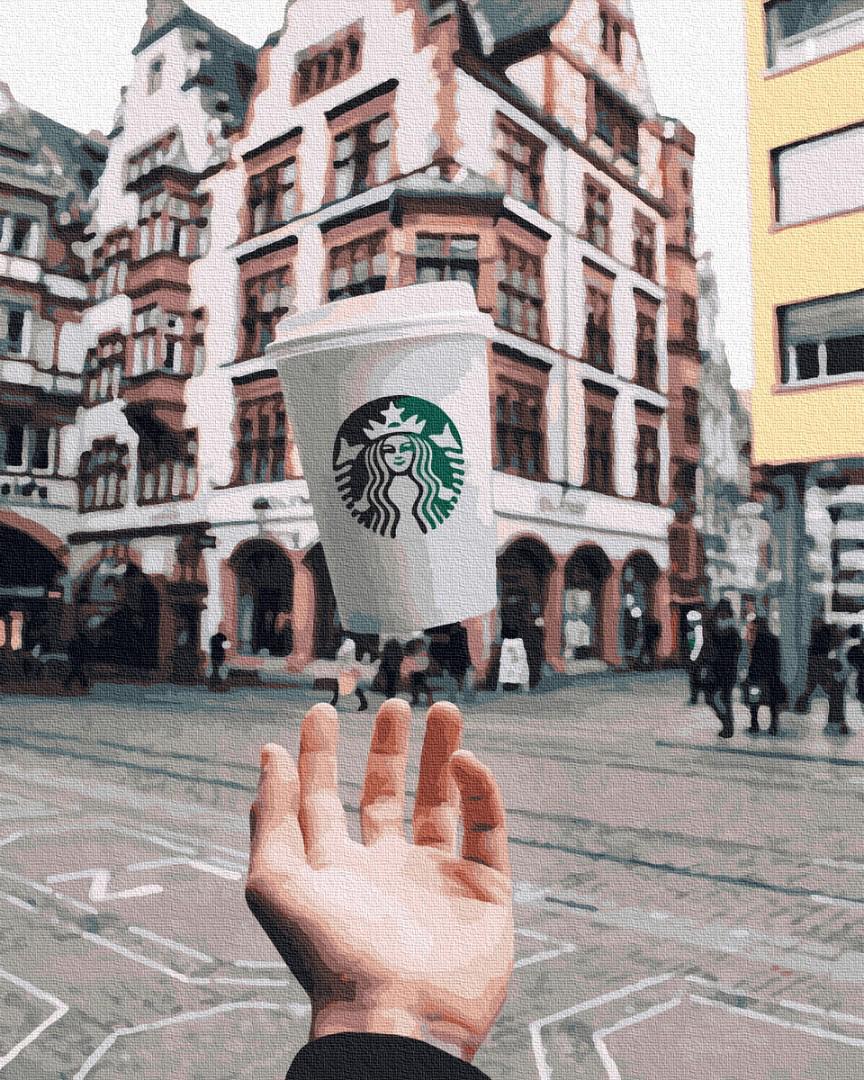 Картина по номерам Brushme Магия кофе 40х50 см (PGX26598)