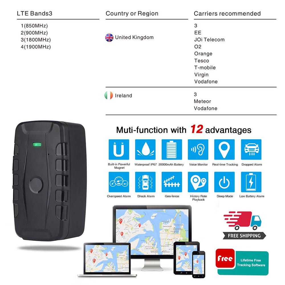 GPS-трекер автомобильный LKGPS LK-209C с магнитом 20000 mAh на 240 дней IP66 - фото 7