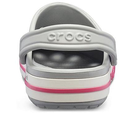 Сабо Crocs Bayaband Clog M5W7 р. 37 24 см Light Grey/Candy Pink (205089-W) - фото 5