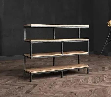 Стеллаж EcoLoft Лофт IN-2512 Дуб аппалачи (26295564)