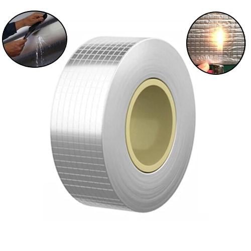 Стрічка бутилкаучукова водонепроникна герметизаційна з алюмінієвою плівкою 1000x5 см Grey (284406) - фото 2 Стрічка бутилкаучукова водонепроникна герметизаційна з алюмінієвою плівкою 1000x5 см Grey (284406) - фото 2