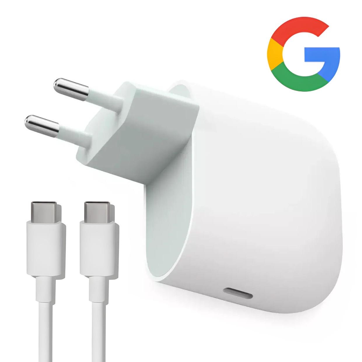 Зарядное устройство Google 45 W USB Type-C EU 1 м (2368233694) - фото 2