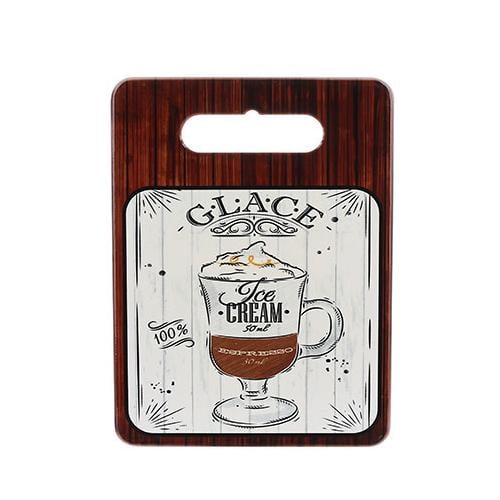 Подставка под горячее BonaDi Coffee Time Glace 15х20 см керамическая на пробковой основе (DR015766)