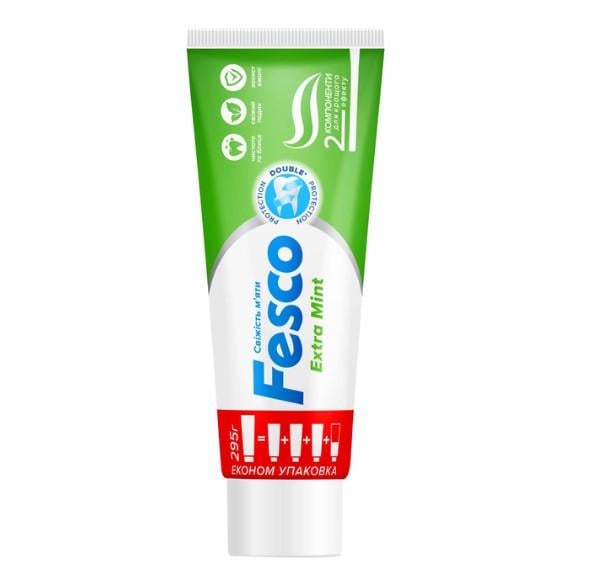 Зубна паста Fesco Extra Mint 250 мл (4823098414094)