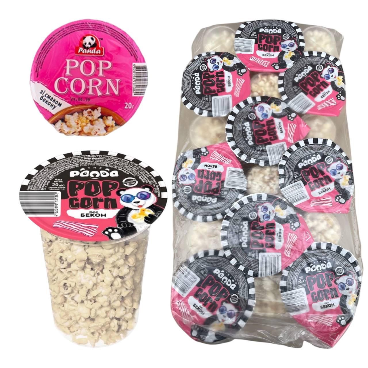 Попкорн Panda со вкусом бекона 18 стаканов по 20 г (00000006671)