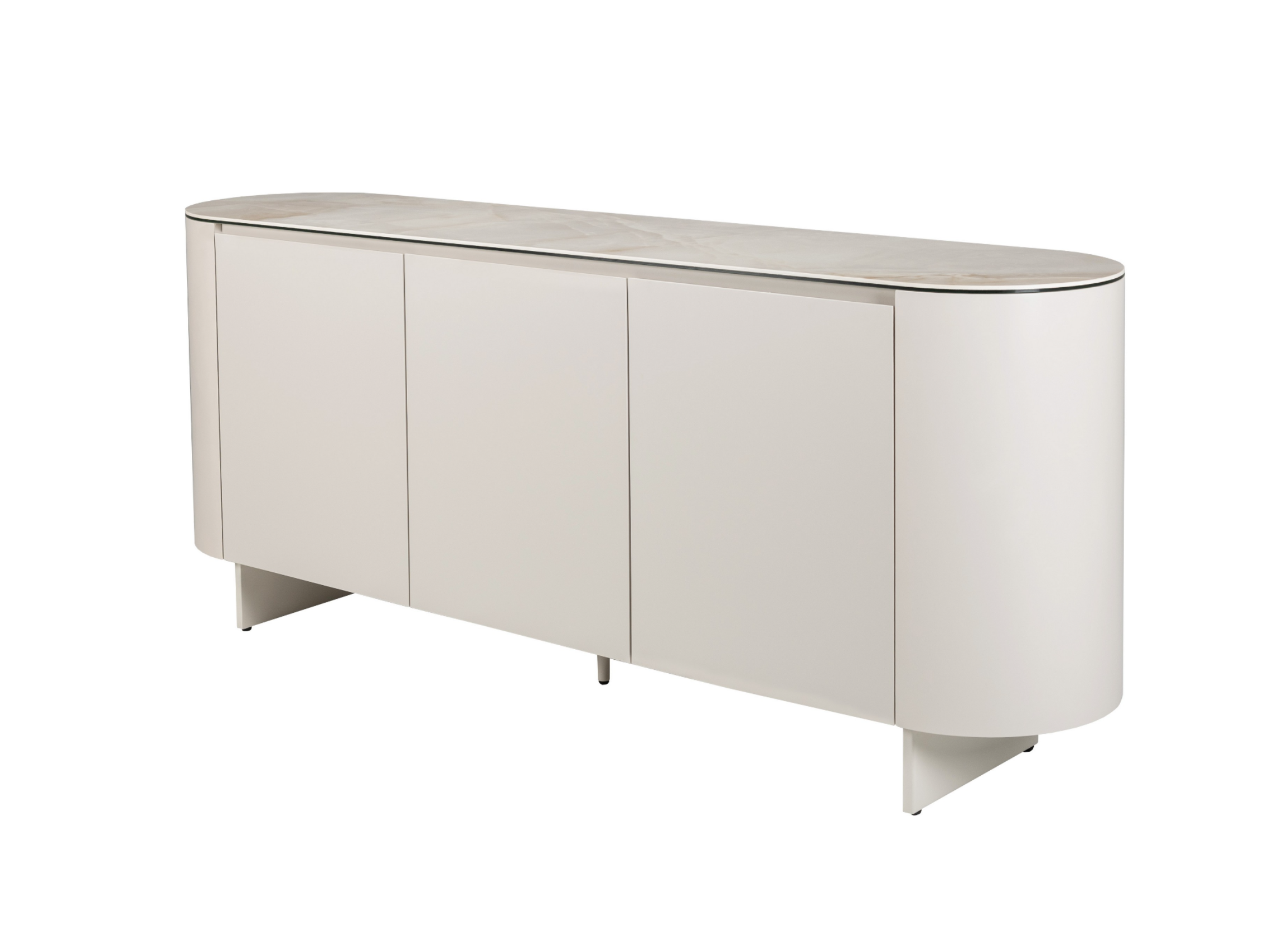 Буфет Лунарио 2000х450х810 мм Айвори оникс/Айвори (30980343) - фото 1