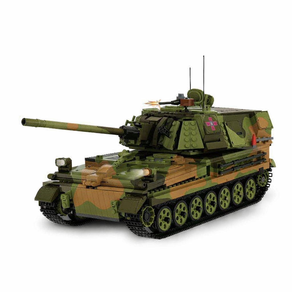 Конструктор Iblock PL-921-509 Армия самоходная гаубица AHS Krab с фигурками 1237 дет. (2594824424)