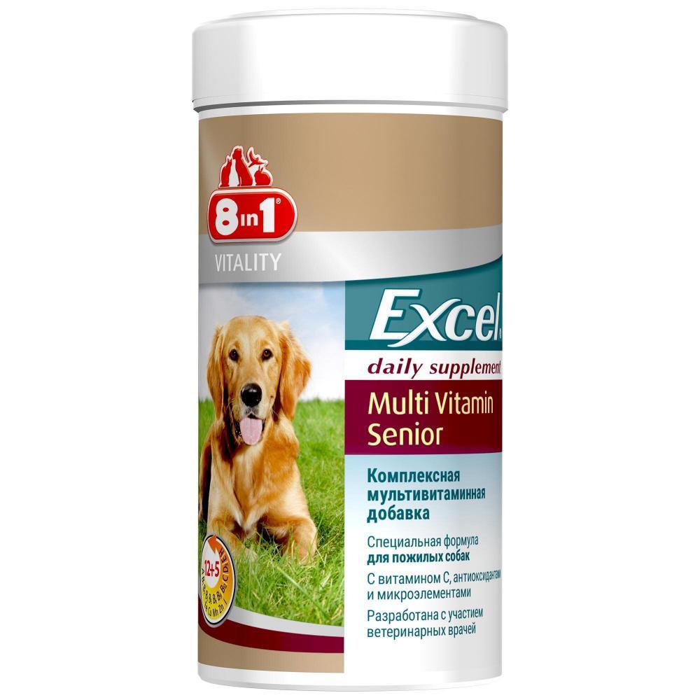 Витамины для пожилых собак Excel Multi Vitamin Senior 8в1 70 таблеток (00000006158)
