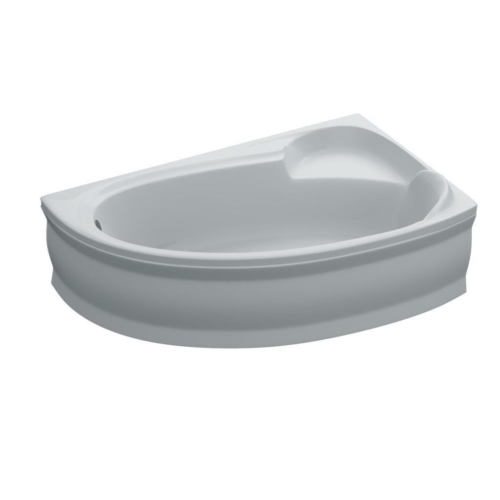Ванна Swan BIANKA 155х95 см R з ніжками та екраном (А0045126) Ванна Swan BIANKA 155х95 см R з ніжками та екраном (А0045126)