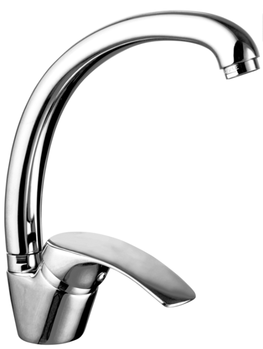 Смеситель для кухни ROZZYJENORI BARON однорычажный титан 40 мм (TK-RBZ014-8T)