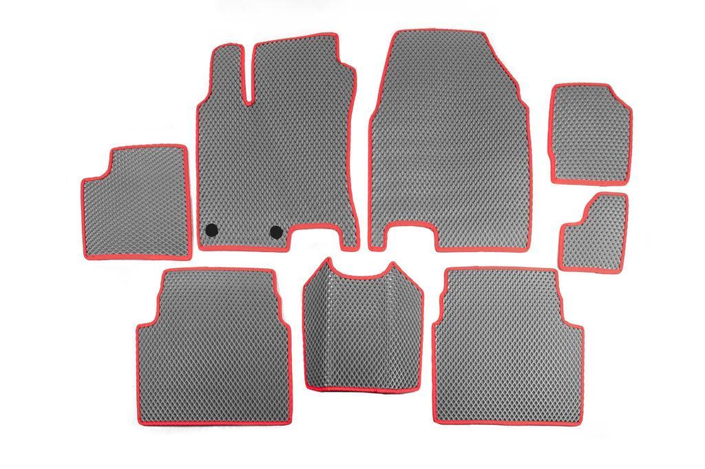 Коврики для /2 Digital Designs для Nissan Qashqai 2010-2014 гг. этилвинилацетат Серый