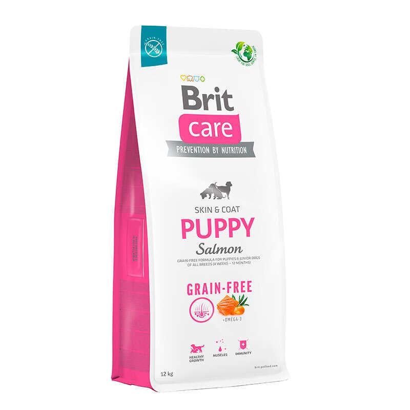 Корм сухой для щенков Brit Care Dog Grain-free Puppy с лососем 12 кг (172195)