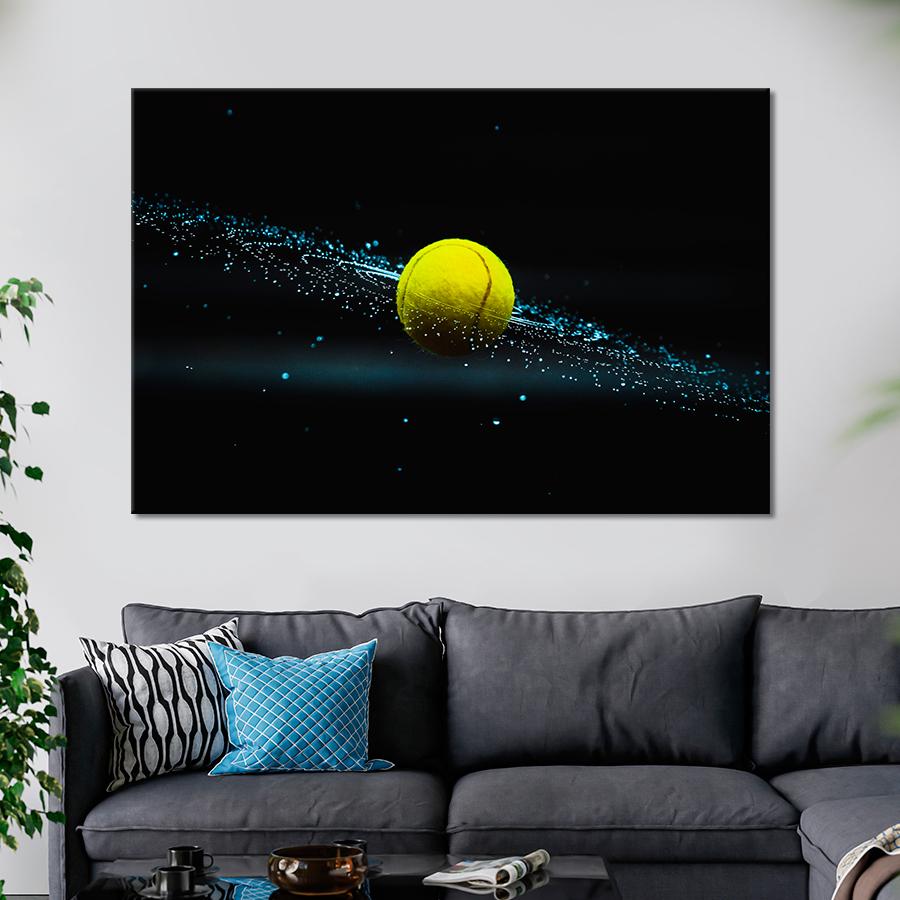 Картина спорт Теннисный мяч 51x34 см (A1248-1)