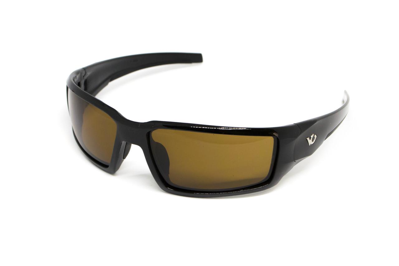 Очки защитные Venture Gear Pagosa Anti-Fog Коричневый в черной оправе (69962212667142)