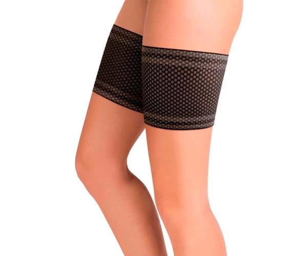 Бандалетки перфорация PANNA просиликоненные М Черный (banda-0012)