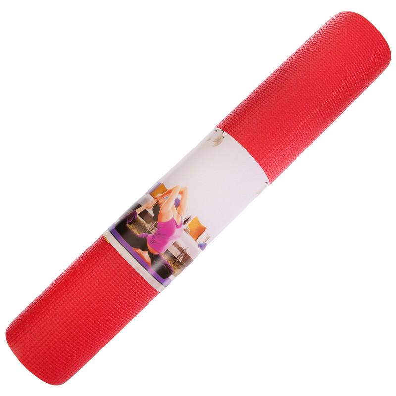Килимок для фітнесу та йоги SP-Planeta FI-4986 1,73x0,61x0,004 м Червоний (NA000808) - фото 5 Килимок для фітнесу та йоги SP-Planeta FI-4986 1,73x0,61x0,004 м Червоний (NA000808) - фото 5