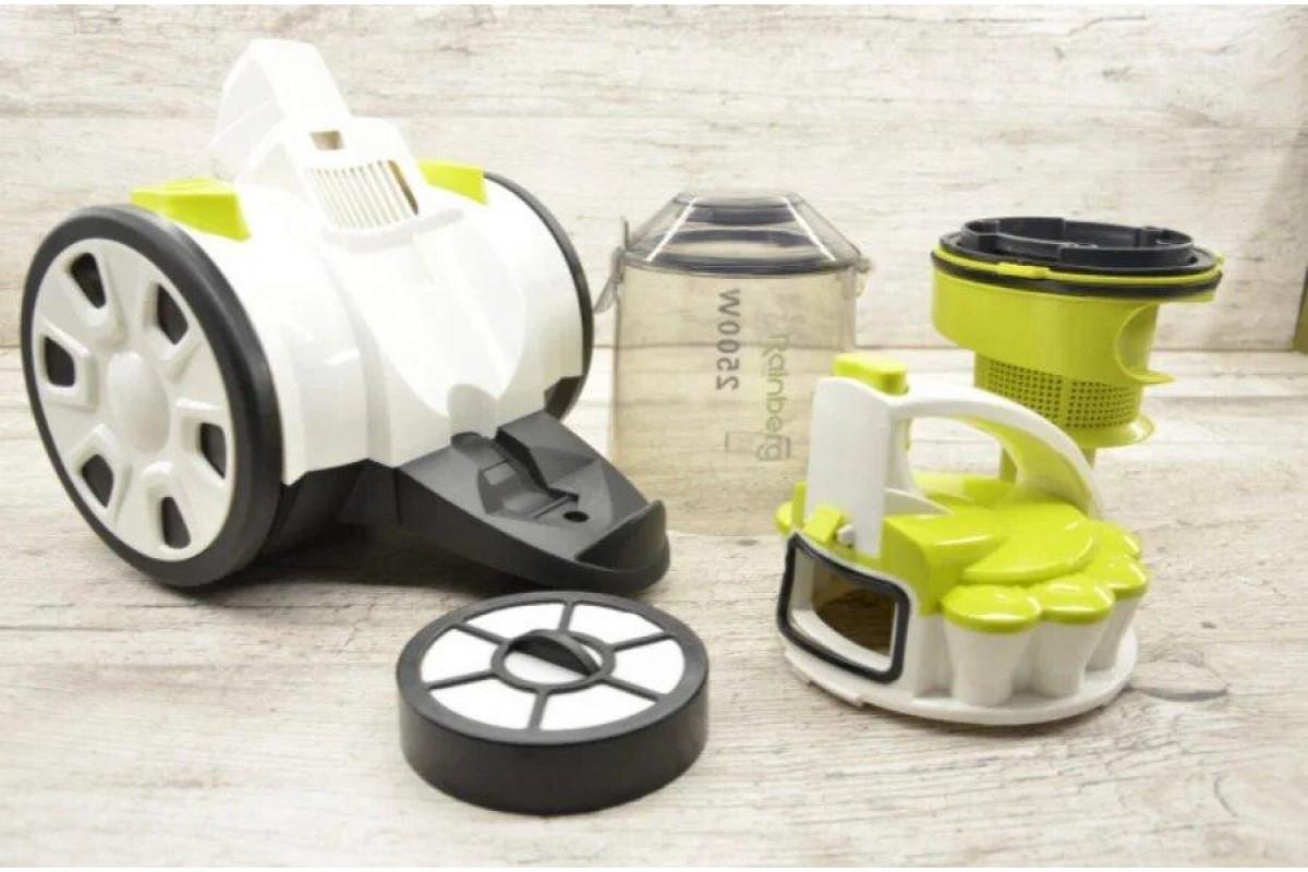 Пылесос Rainberg RB-651 2500 Вт, контейнерный пылесос колбовый Rainberg без мешка - фото 2 Пылесос Rainberg RB-651 2500 Вт, контейнерный пылесос колбовый Rainberg без мешка - фото 2