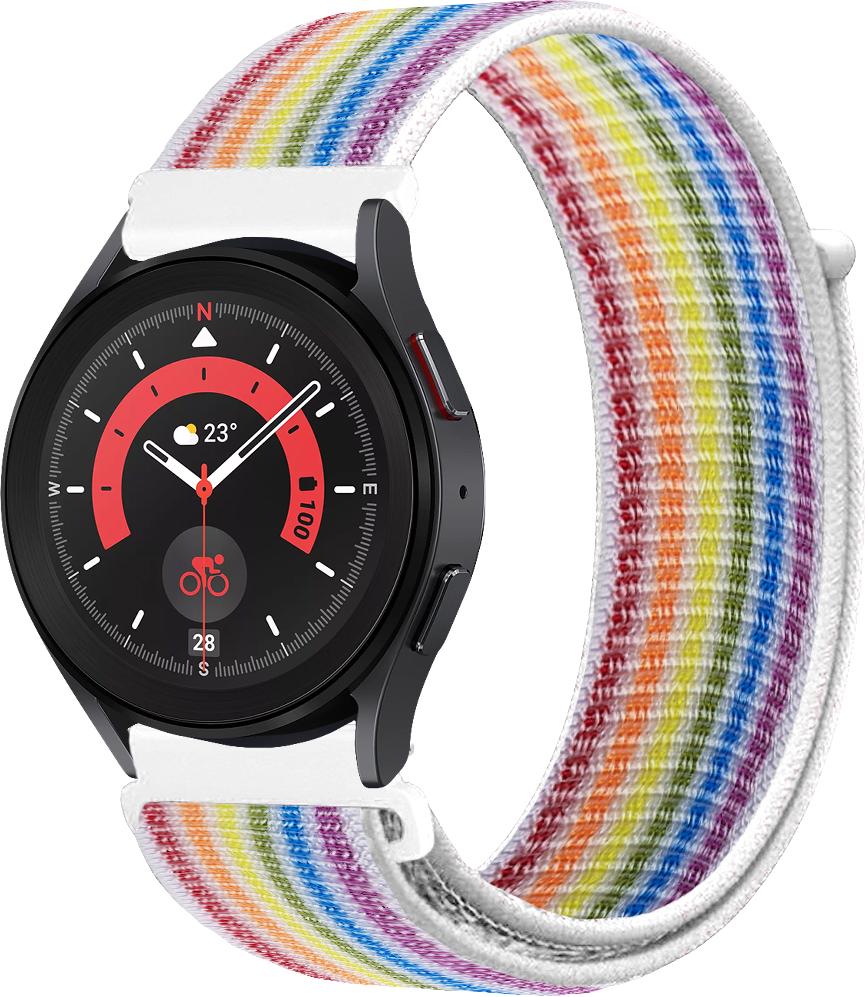 Ремешок нейлоновый Sport Loop для Galaxy Watch 5 Pro Rainbow (29648-6B)
