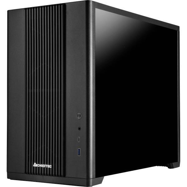 Корпус для компьютера Chieftec UNI BX-10B-M-OP mATX no PSU micro ATX/Mini-ITX USB3.2 Black - фото 3