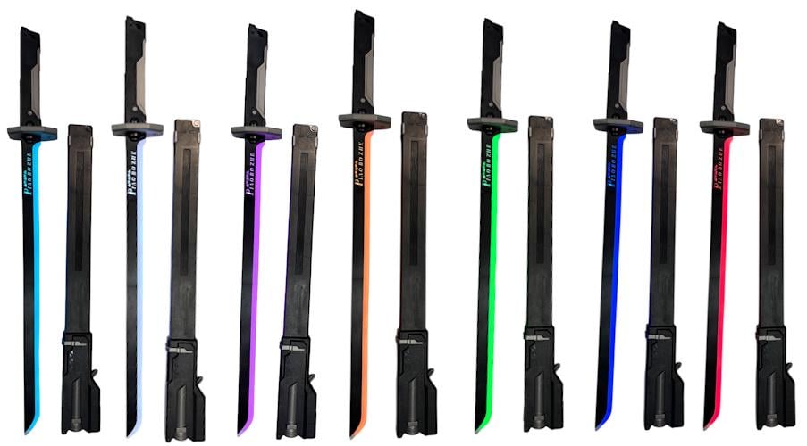 Детский меч джедая пускает искры/дым/светится/звуковые эффекты USB RGB 80 см (30863515)