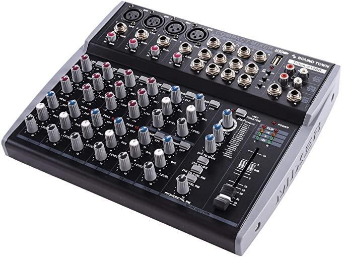 Аудіомікшер мікшер Sound Town Bluetooth професійний (1617649838)
