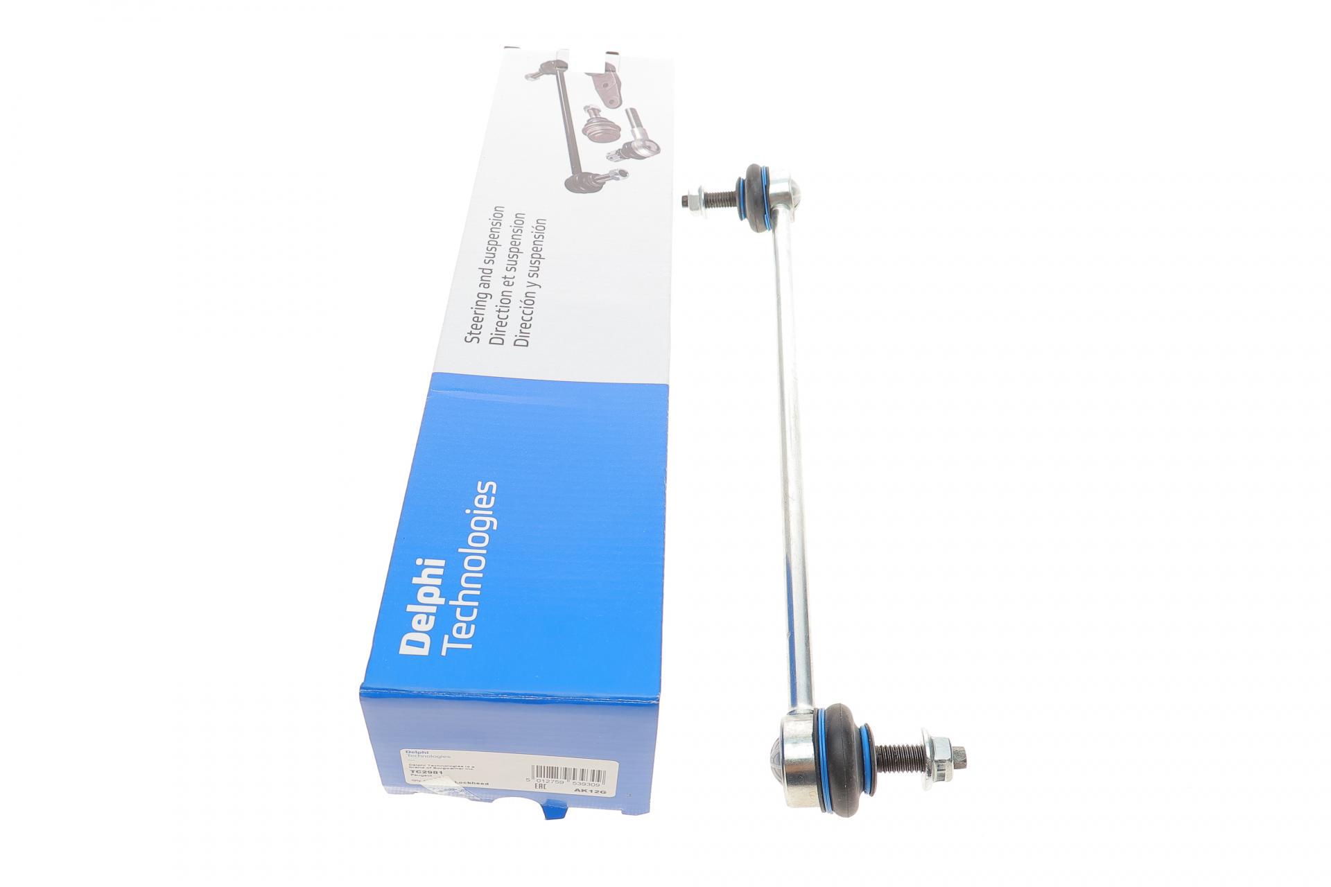 Тяга стабілізатора переднього DELPHI Citroen C4 04-/C5/Berlingo 18-/Peugeot 307 00-/308 07-/508 18- (TC2981)