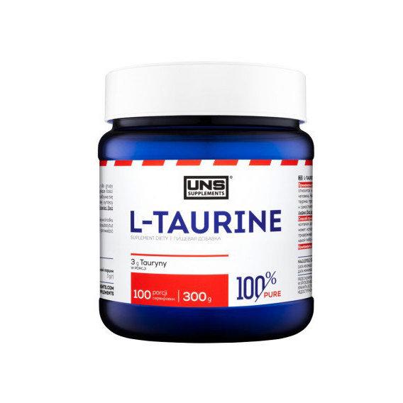 Таурин для спорта UNS 100% Pure L-TAURINE 300 г 100 порций