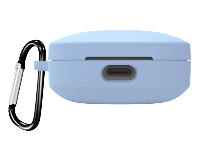 Чехол-накладка DK Silicone Candy Friendly с карабином для Xiaomi Redmi Buds 6 Active Lilac - фото 1 Чехол-накладка DK Silicone Candy Friendly с карабином для Xiaomi Redmi Buds 6 Active Lilac - фото 1