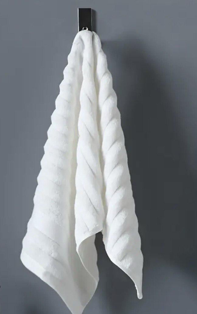 Набір рушників Soft Strip 3в1 140х70 см/74х34 см/74х34 см Білий (NR3in1WhiteStrip) - фото 2 Набір рушників Soft Strip 3в1 140х70 см/74х34 см/74х34 см Білий (NR3in1WhiteStrip) - фото 2