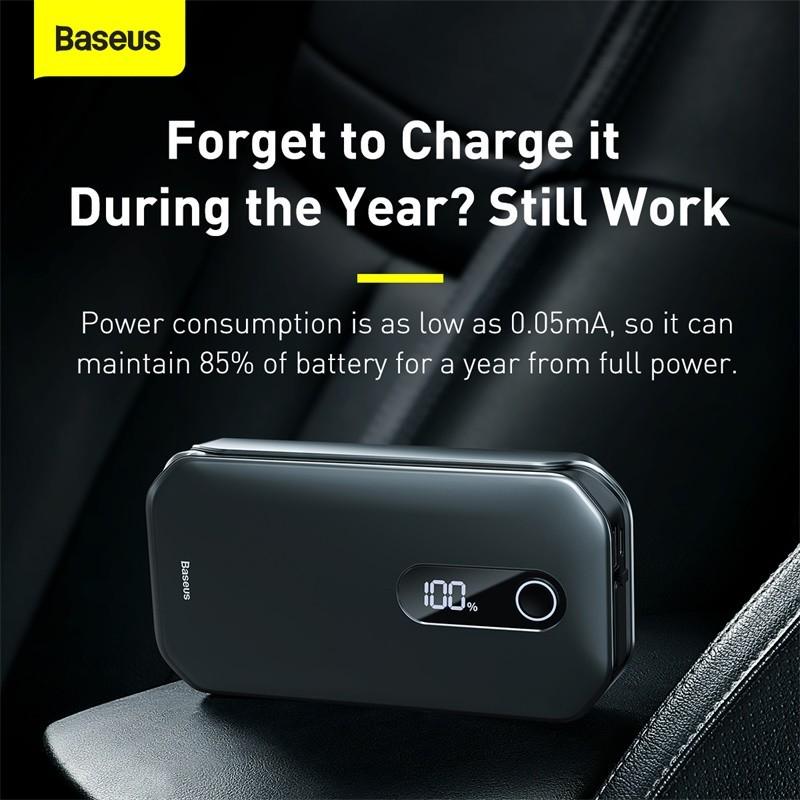 Пристрій пусковий Baseus Super Energy Pro Car 1000 A/12000 mAh/1 USB/1Type-C/3A (CRJS03-01) - фото 5